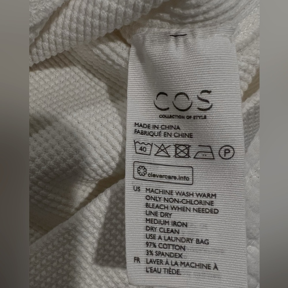 COS turtleneck short sleeves , like new ! Worn once size XS fits more like S - Picture 7 of 8